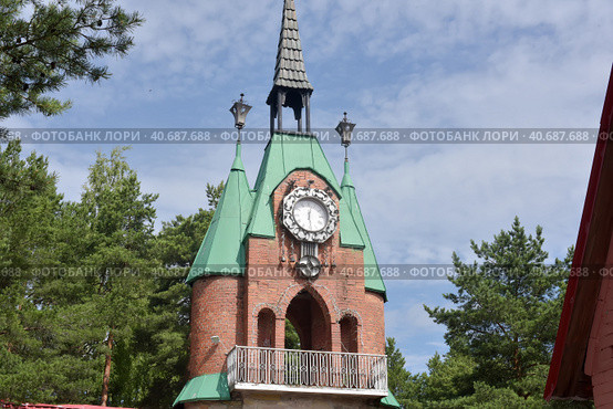 Hans Christian Andersen fairy town for children, Sosnovyy Bor, Russia (2015 год). Редакционное фото, фотограф Анна Кривицкая / Фотобанк Лори