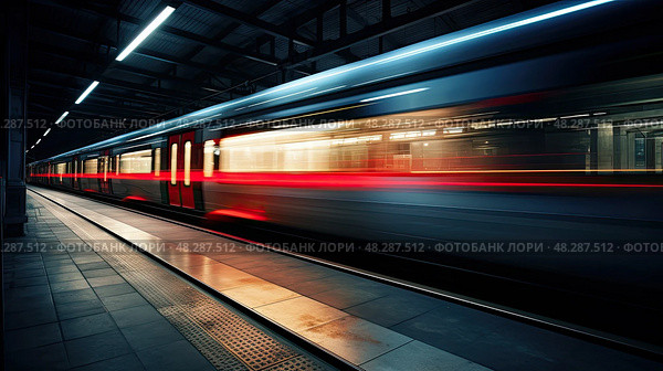 heads fast light ai generated. Стоковое AI-изображение, AI-художник Vectorwin / Фотобанк Лори