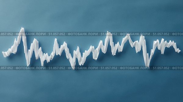 herhythm x-ray of ekg line ai generated. Стоковое AI-изображение, AI-художник Vectorwin / Фотобанк Лори