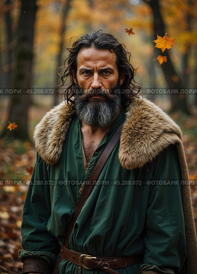 Historical portrait of a man. Стоковое AI-изображение, AI-художник Виктор Застольский / Фотобанк Лори