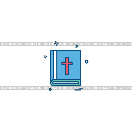 Holy Bible icon design vector . Стоковая иллюстрация, агентство Ingram Publishing / Фотобанк Лори
