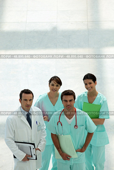 hospital teamwork. Стоковое фото, агентство Ingram Publishing / Фотобанк Лори