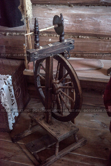 House museum, historical Russian hut in which was born Chapaev (2017 год). Редакционное фото, фотограф Анна Кривицкая / Фотобанк Лори