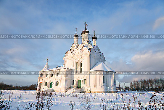 Храм Благовещения в Мытищах (2010 год). Стоковое фото, фотограф Наталья Волкова / Фотобанк Лори