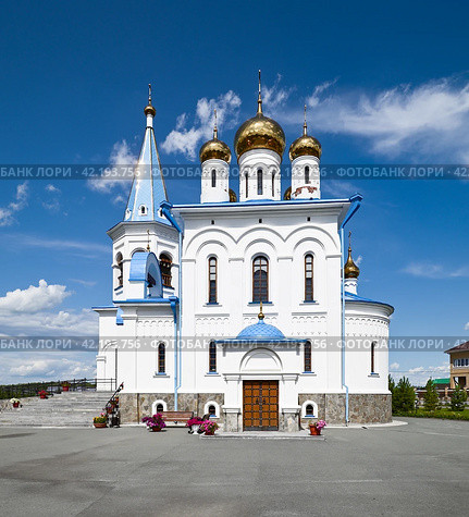 Храм Покрова Пресвятой Богородицы. Село Мальково Тюменской области. Россия (2023 год). Стоковое фото, фотограф Александр Тараканов / Фотобанк Лори