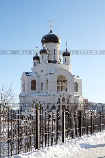 Храм Рождества Христова г. Мытищи (2010 год). Стоковое фото, фотограф Ирина Золина / Фотобанк Лори