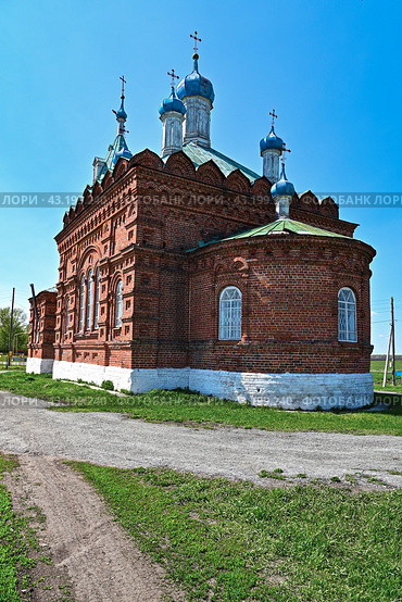 Храм Святой Троицы. Село Шабалино. Тюменская область. Россия (2024 год). Стоковое фото, фотограф Александр Тараканов / Фотобанк Лори