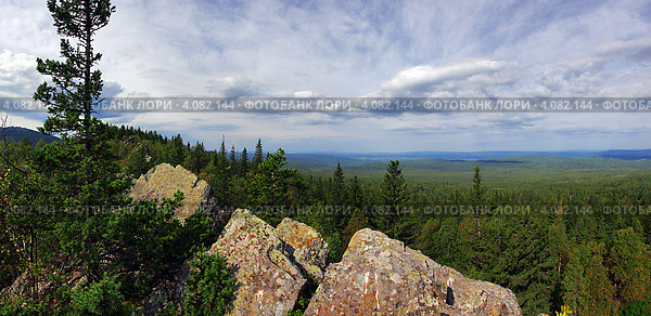 Хребет Уреньга. Стоковое фото, фотограф Михаил Щапов / Фотобанк Лори