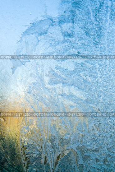 ice on a window. Стоковое фото, агентство Ingram Publishing / Фотобанк Лори