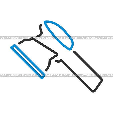 Icon Of Grinder. Bold outline design with editable stroke width. Vector Illustration. Стоковая иллюстрация, агентство Ingram Publishing / Фотобанк Лори