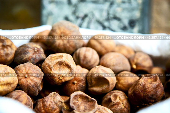 in iran blur  typical dry lemon in abstract pattern background flavor and aroma. Стоковое фото, агентство Ingram Publishing / Фотобанк Лори