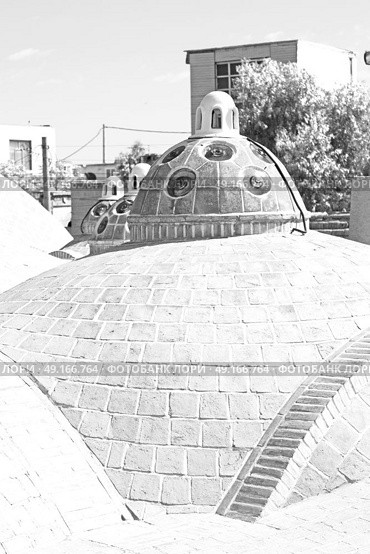 in iran the old building roof of the antique tradition  bath  . Стоковое фото, агентство Ingram Publishing / Фотобанк Лори