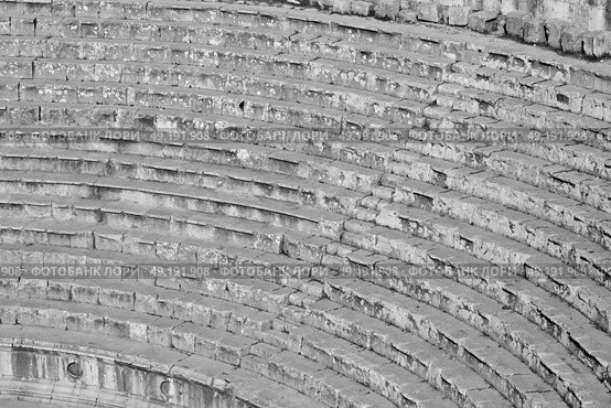 in  jordan the antique theatre  and archeological site classical heritage for tourist. Стоковое фото, агентство Ingram Publishing / Фотобанк Лори