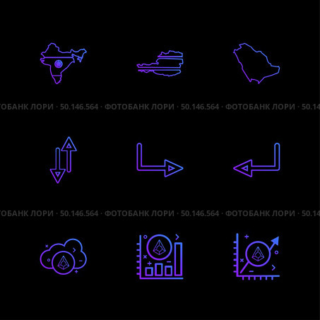india  , map , country,  arrows , up , down , left , right , cloud, graph , ratio , icon, vector, design,  flat,  collection, style, creative,  icons. Стоковая иллюстрация, агентство Ingram Publishing / Фотобанк Лори