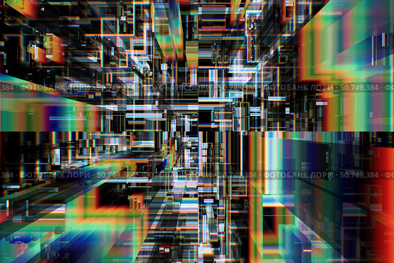 Industrial style abstract background. 3D-rendering. Стоковая иллюстрация, иллюстратор Евгения Шмыкова / Фотобанк Лори