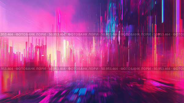 interference glitching data stream ai generated. Стоковое AI-изображение, AI-художник Vectorwin / Фотобанк Лори
