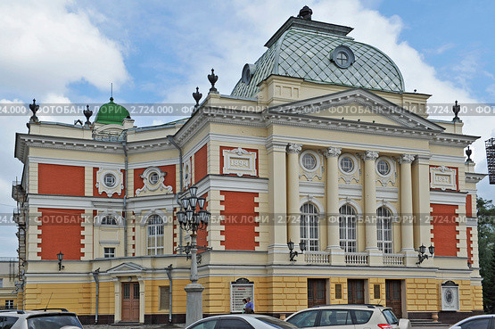 Иркутский академический драматический театр (2011 год). Редакционное фото, фотограф Токарева Ирина / Фотобанк Лори