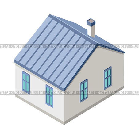 Isometric City Building Vector. Isometry. Isometric city building vector. Isometry icon of city. Modern architecture, skyscraper exterior, clean city. Home and office building. Eco friendly environment. Residential estate cityscape. Стоковая иллюстрация, агентство Ingram Publishing / Фотобанк Лори