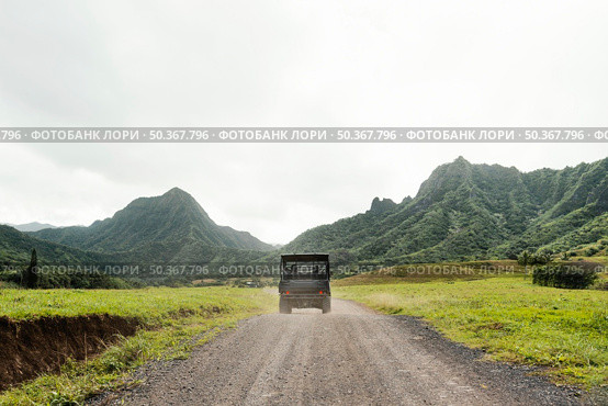 jeep car hawaii. Стоковое фото, агентство Ingram Publishing / Фотобанк Лори