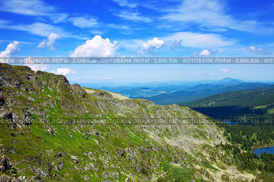 Каракольские озера, Алтайские горы (2011 год). Редакционное фото, фотограф Яков Филимонов / Фотобанк Лори