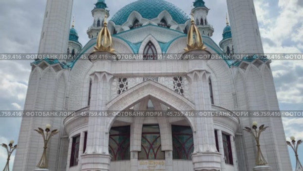 Казанская мечеть (2024 год). Стоковое видео, видеограф Степан Столбовский / Фотобанк Лори