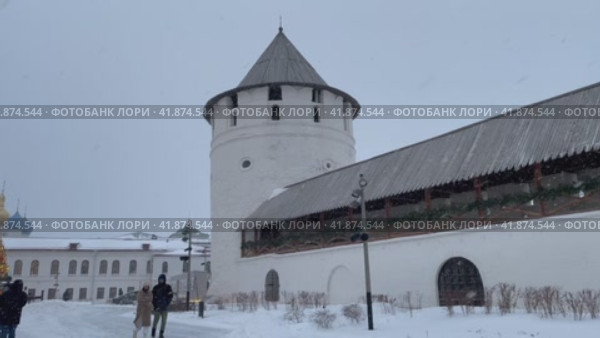 Казанский Кремль, Россия, город Казань (2023 год). Редакционное видео, видеограф Щеголева Ольга / Фотобанк Лори