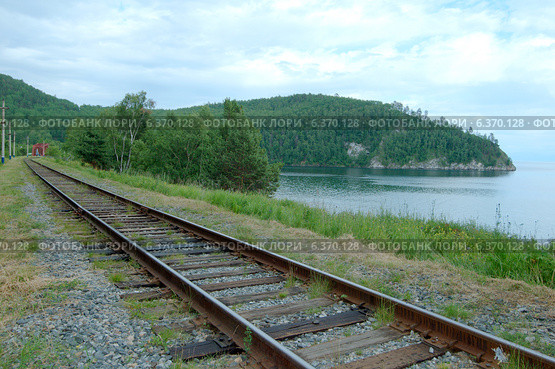 КБЖД, озеро Байкал. Стоковое фото, фотограф Некрасов Андрей / Фотобанк Лори