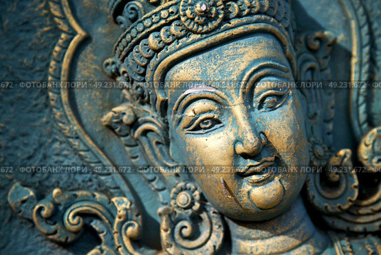 kho phangan bangkok thailand incision gods of earth in green. Стоковое фото, агентство Ingram Publishing / Фотобанк Лори