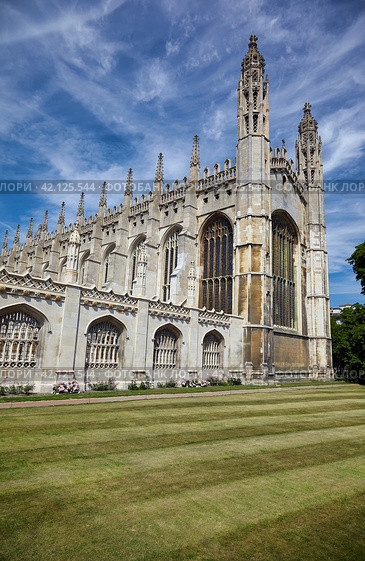 King's college chapel. University of Cambridge. United Kingdom (2010 год). Стоковое фото, фотограф Сергей Пристяжнюк (Serg Zastavkin) / Фотобанк Лори