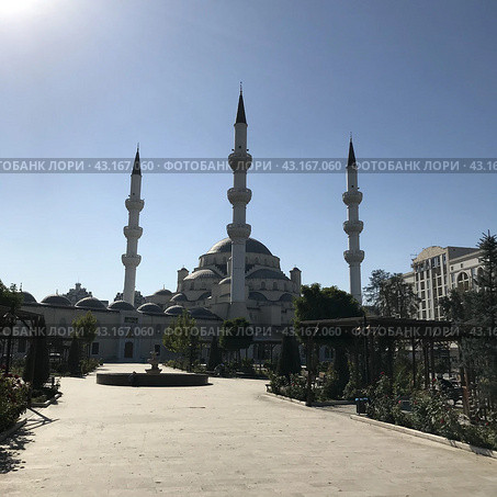 Киргизия. Бишкек. Главная Мечеть. Стоковое фото, фотограф Ерохин Дмитрий Викторович / Фотобанк Лори
