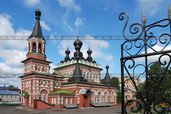 Киров. Вятка. Свято-Серафимовский кафедральный собор (2008 год). Стоковое фото, фотограф Ольга Визави / Фотобанк Лори