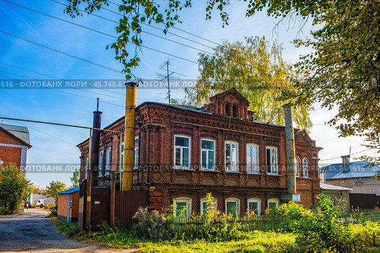 Кирпичный дом Кубышкина в Богородске. Редакционное фото, фотограф Илья Старков / Фотобанк Лори