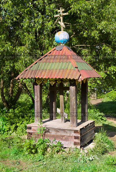 Колодец преподобного Ферапонта. Часовня над источником (2010 год). Стоковое фото, фотограф Николай Винокуров / Фотобанк Лори