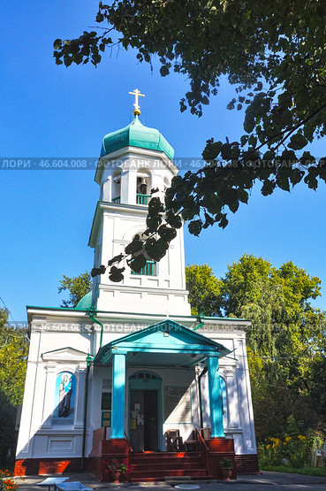 Колокольня Трехсвятительской церкви. Город Тюмень (2015 год). Стоковое фото, фотограф Александр Тараканов / Фотобанк Лори