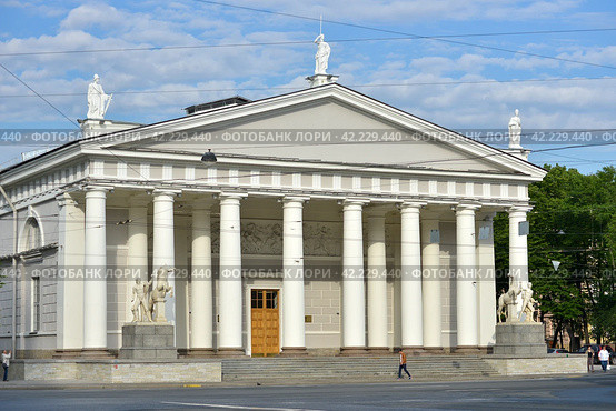 Конногвардейский манеж в Санкт-Петербурге (2016 год). Стоковое фото, фотограф Александр Алексеев / Фотобанк Лори