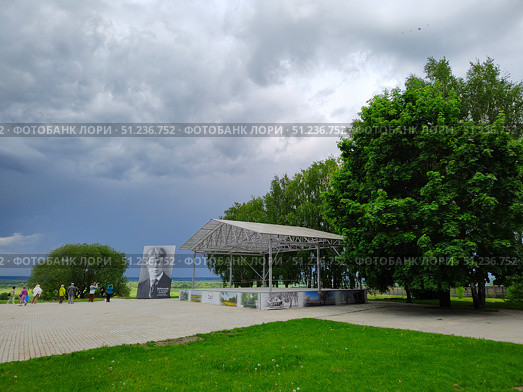 Константиново - родина поэта Сергея Есенина. (2022 год). Редакционное фото, фотограф Мария Сергеева / Фотобанк Лори