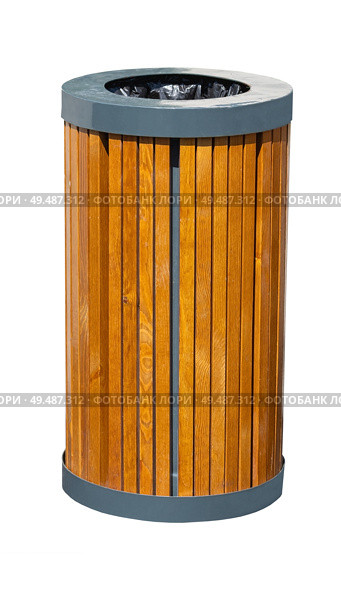 Контейнер для мусора (урна) на белом фоне. Garbage container (urn). Стоковое фото, фотограф Татьяна Д / Фотобанк Лори