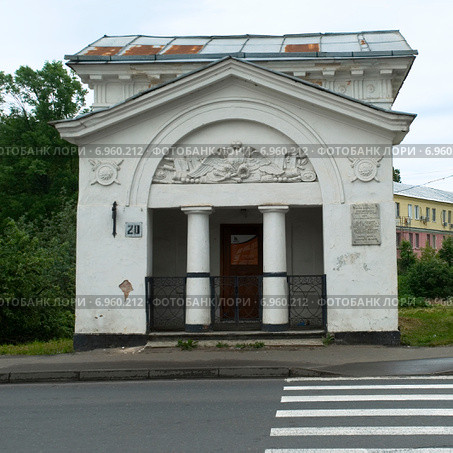 Кордегардия у Петербургской заставы. Великий Новгород (2012 год). Стоковое фото, фотограф Александр Щепин / Фотобанк Лори