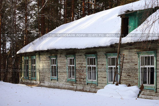 Корпус Заводоуковской водолечебницы (2016 год). Стоковое фото, фотограф Анатолий Матвейчук / Фотобанк Лори