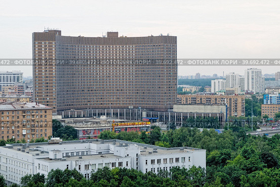 Kosmos hotel in Moscow (2010 год). Редакционное фото, фотограф Сергей Буторин / Фотобанк Лори