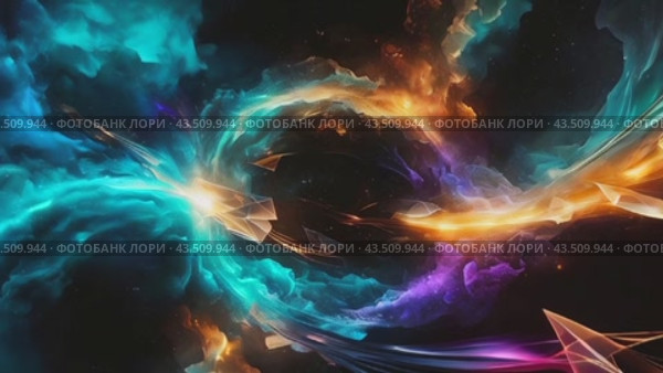 Космос. Space. Стоковое AI-видео, аниматор Irina Khaliavina / Фотобанк Лори