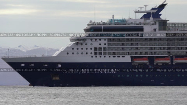 Круизный лайнер Celebrity Millennium. Zoom in (2019 год). Редакционное видео, видеограф А. А. Пирагис / Фотобанк Лори
