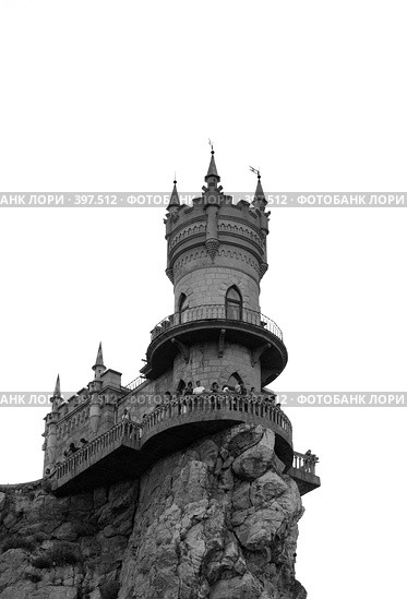 "Ласточкино гнездо" Южный берег Крыма (2008 год). Стоковое фото, фотограф ФЕДЛОГ / Фотобанк Лори