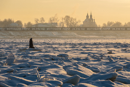 Ледяной путь. Великий Устюг (2016 год). Стоковое фото, фотограф Даниил Зинченко / Фотобанк Лори