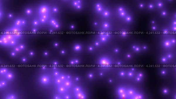 Летящие мерцающие огоньки. Стоковая анимация, аниматор Сергей Куров / Фотобанк Лори