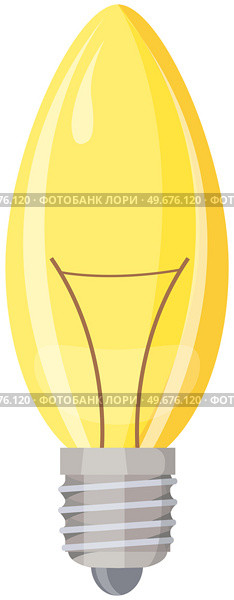 Light bulbs and lamps. Electric LEDs and incandescent lamps or energy-saving lighting fixtures. Light bulbs with different base shapes. Electrical appliances for creating interior light. Light bulbs. Electric LEDs and incandescent lamps. Electrical appliances for lighting. Стоковая иллюстрация, агентство Ingram Publishing / Фотобанк Лори