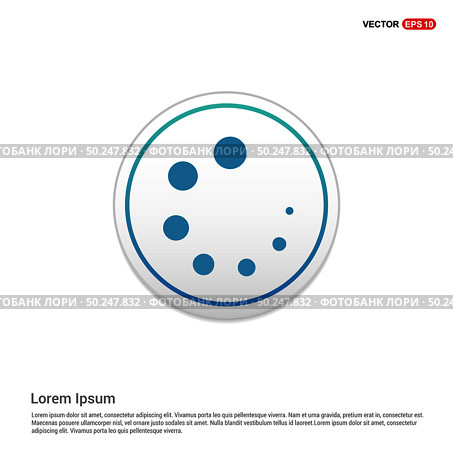 Loading buffer icon - white circle button. Стоковая иллюстрация, агентство Ingram Publishing / Фотобанк Лори
