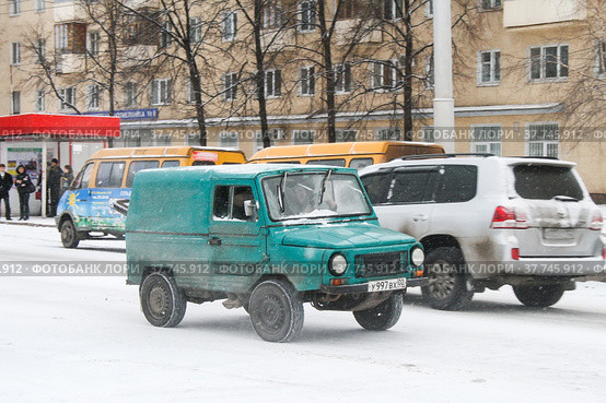 Luaz 969M (2008 год). Редакционное фото, фотограф Art Konovalov / Фотобанк Лори