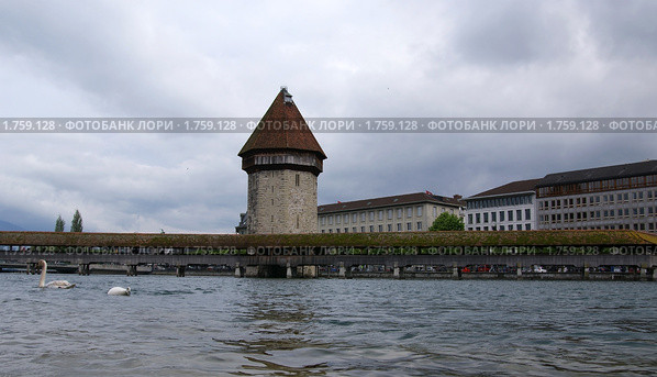 Люцерн, Швейцария (2010 год). Стоковое фото, фотограф Владимир Журавлев / Фотобанк Лори