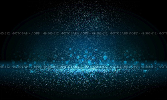 Luxury blue gold glitter particles on black background. Blue glowing lights magic effects. Glow sparkles, vector illustration. Glitz dust. Luxury blue gold glitter particles on black background. Blue glowing lights magic effects. Glow sparkles, vector illustration. Стоковая иллюстрация, агентство Ingram Publishing / Фотобанк Лори